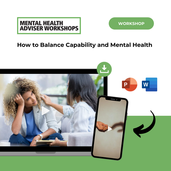 How to Balance Capability and Mental Health - Agora Business Publications Shop