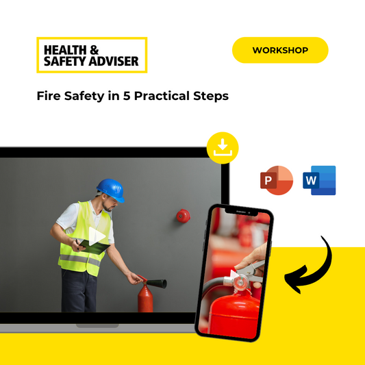 Fire Safety in 5 Practical Steps - Agora Business Publications Shop